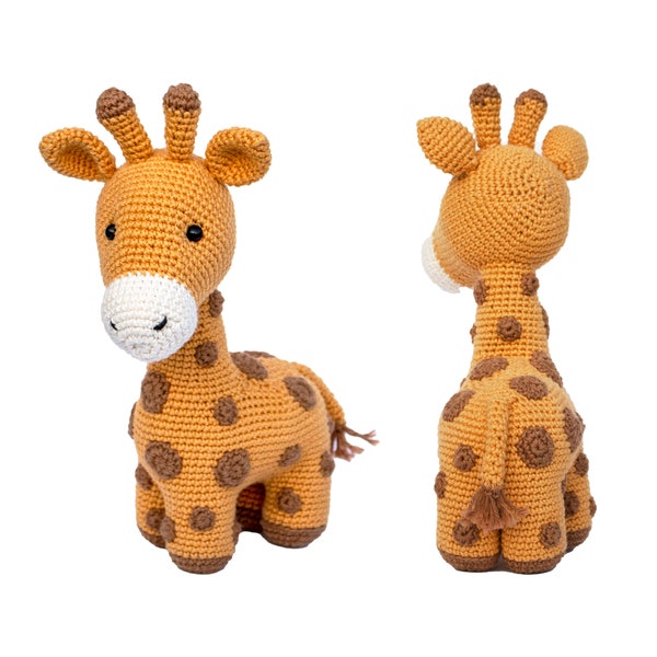 Giraffe CROCHET PATTERN, Amigurumi Plush Pattern, Crochet Animal Tutorial PDF