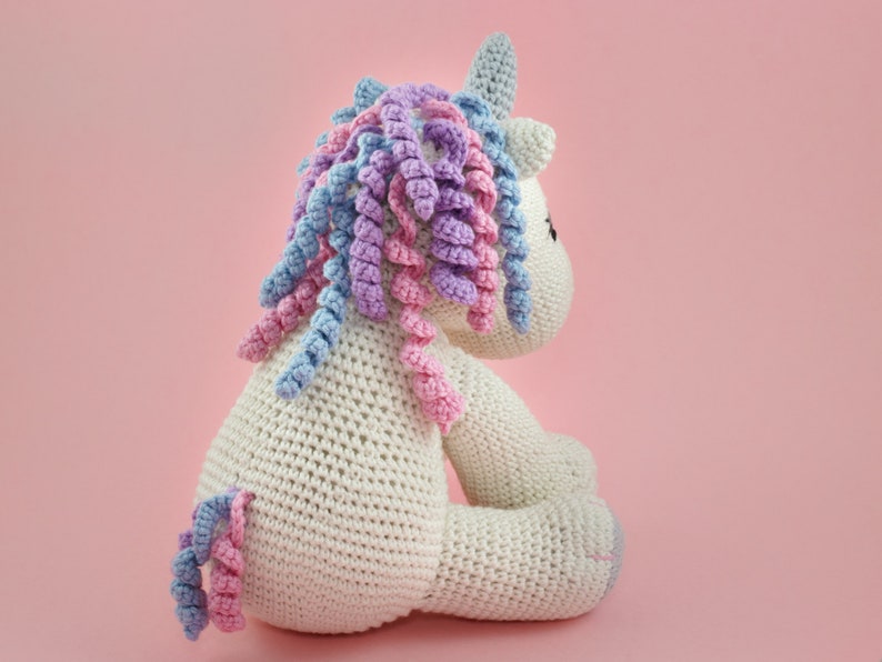 Unicorn Amigurumi PATTERN Crochet Unicorn Pattern English image 7