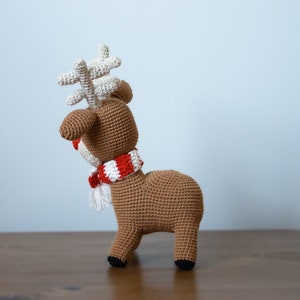 Reindeer Crochet Pattern, Amigurumi Christmas Decoration PDF image 10