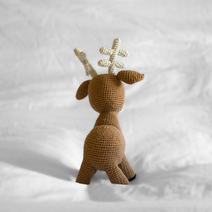 Reindeer Crochet Pattern, Amigurumi Christmas Decoration PDF image 7