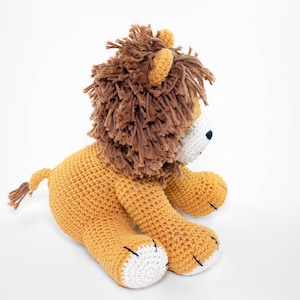 Lion CROCHET PATTERN, Lion Amigurumi Pattern, Easy Stuffed Animal Pattern, Crochet Lion Baby Gift, Plush Pattern image 5