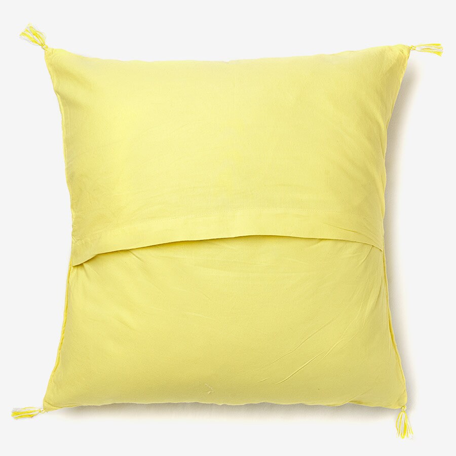 Bizarre Yellow Cushion Cover Etsy