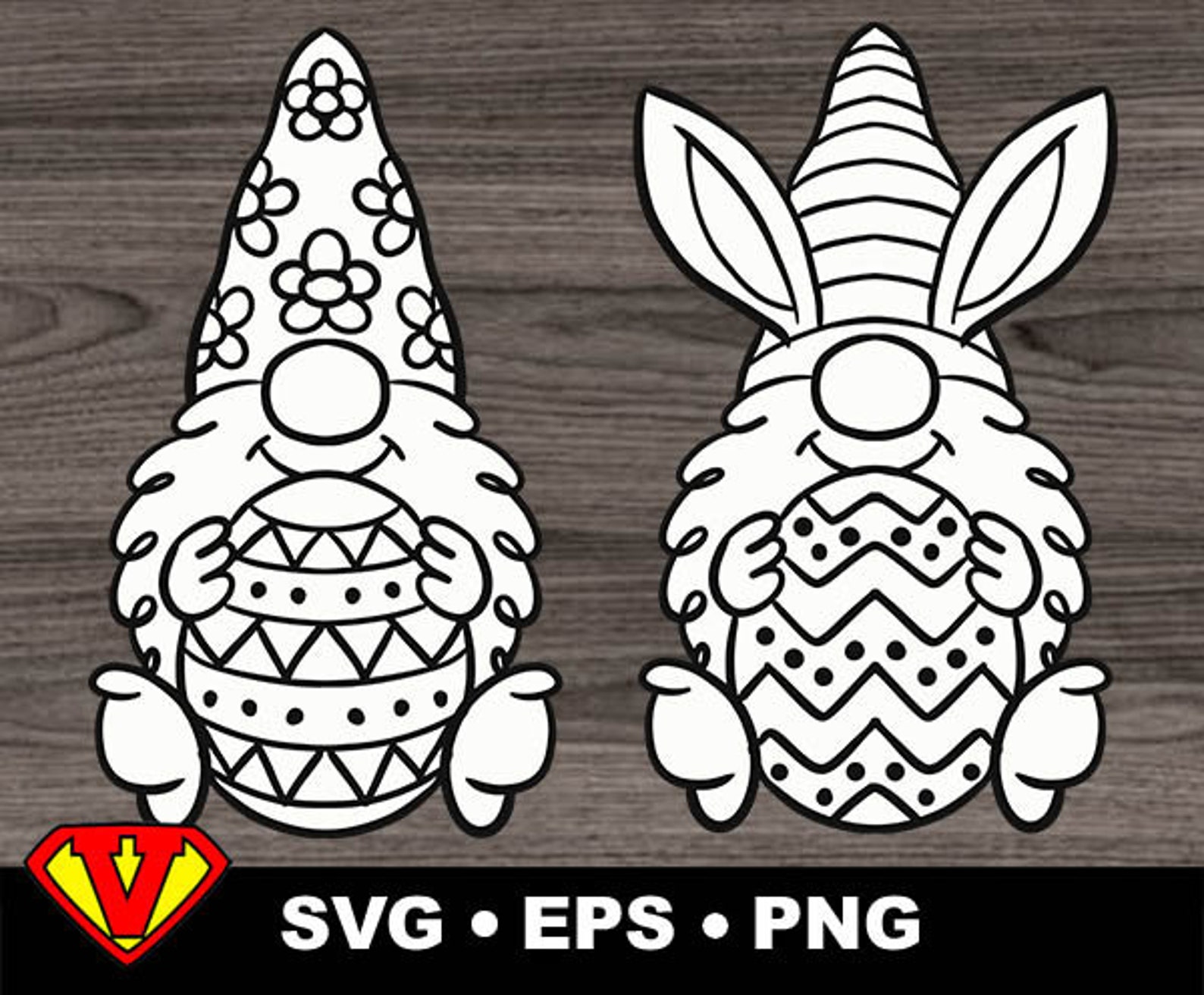 Easter Gnome svg Gnome svg Easter Egg svg gnomes Easter | Etsy