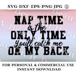 Worstelen SVG voor baby's - Nap Time is de enige tijd - Digitale download