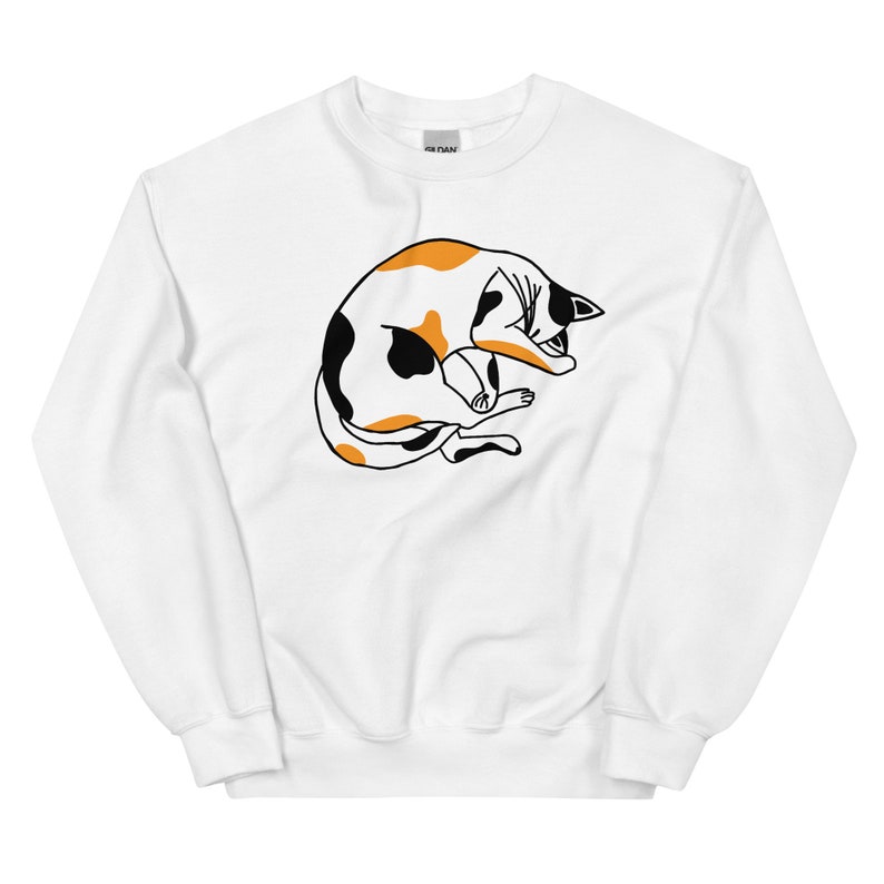Calico Cat Sweatshirt / Calico Cat Mom Gift / Calico Lover Etsy