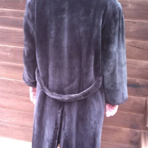 Snug & Soft Mens / Unisex Large Real Sheared Beaver Fur Coat / Jacket