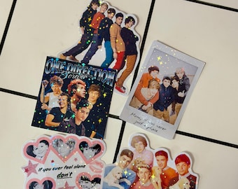 Adesivo do One Direction - com glitter
