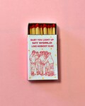 One Direction Matchbox - Baby You Light Up my World Like Nobody Else | Directioner Gift | 1D - OD merch