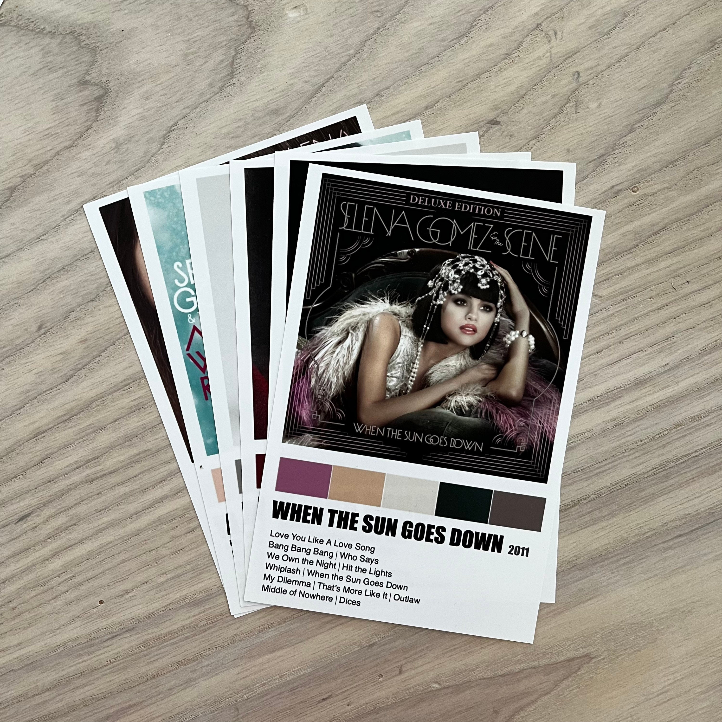 Selena Gomez Album Poster - Etsy