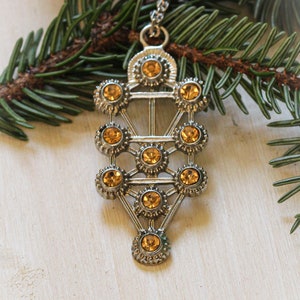 Tree of Life, Kabbalah pendant talisman