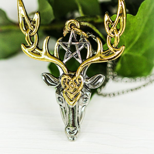 Beltane Stag, Herne, pendentif païen