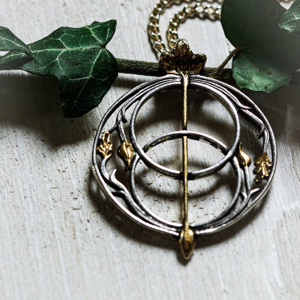 Chalice Well, Glastonbury magical pendant