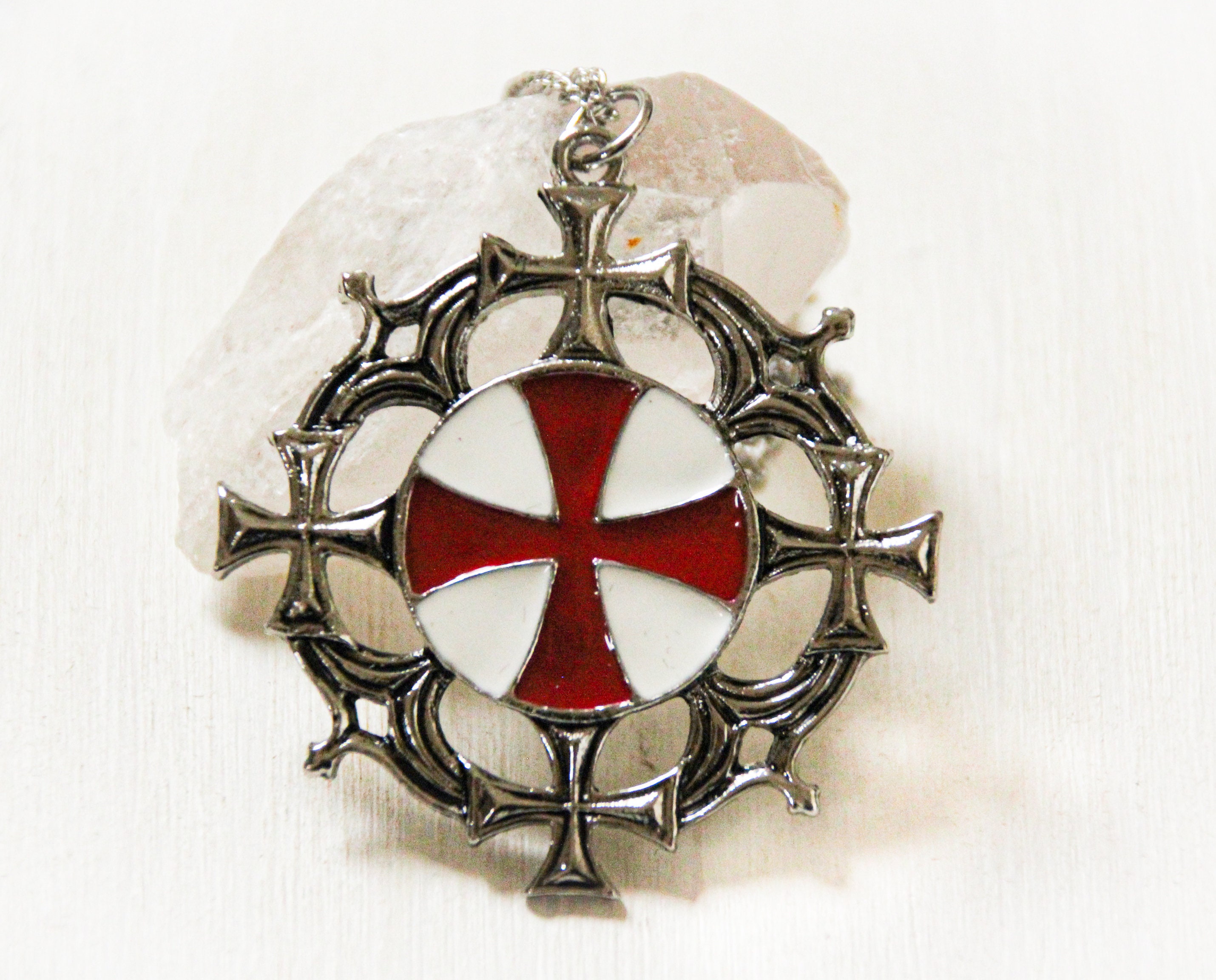 Solar Cross - Knights Templar Talisman - Etsy