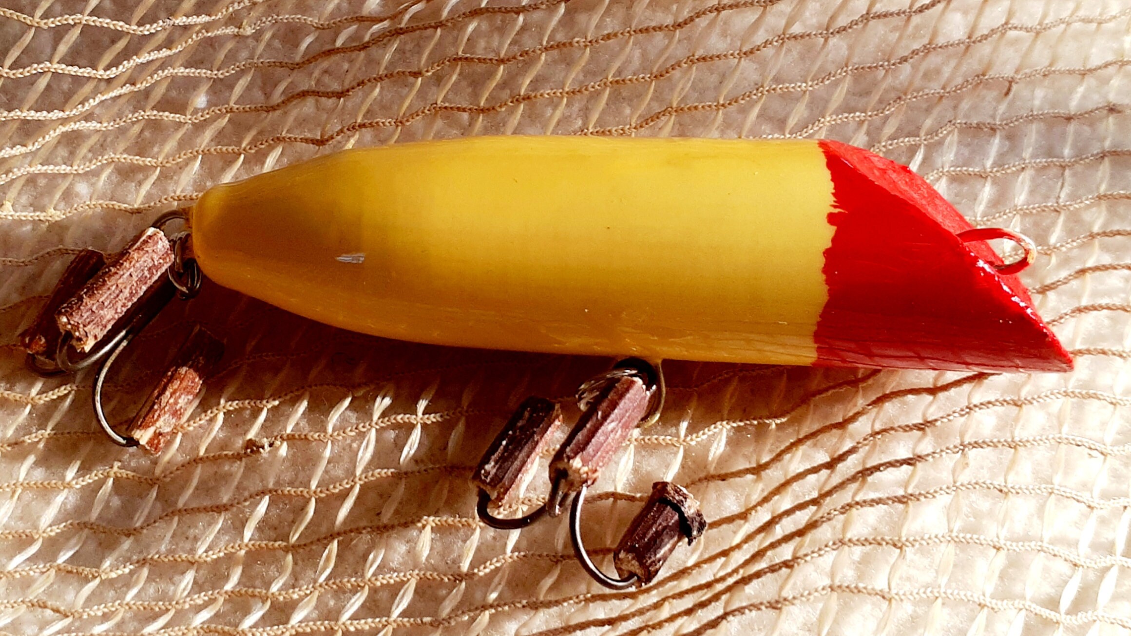 Vintage Wobbler Handmade Fishing Lure Etsy
