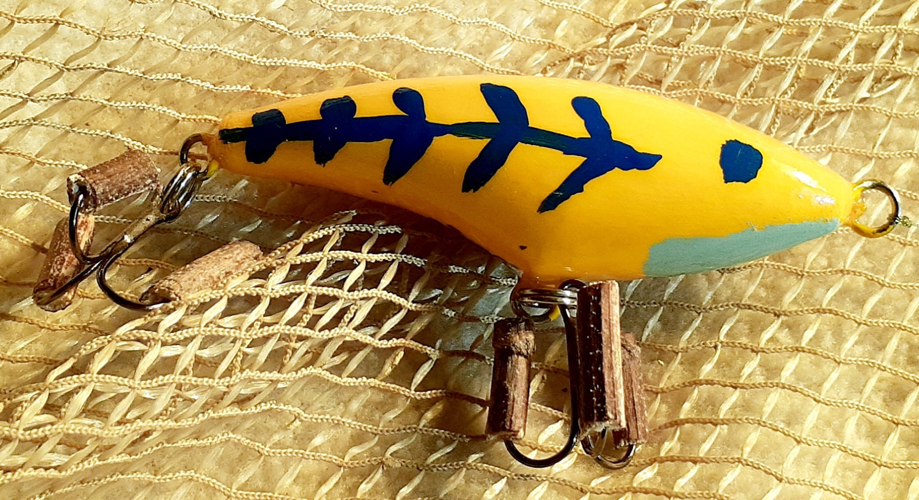 Bumblebee Glider Handmade Fishing Lure Etsy