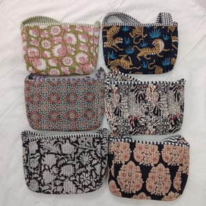 Handmade Cotton Sling Bag: Boho Print Shoulder Bag