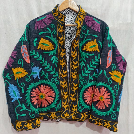 2月22日まで】スザニ刺繍ジャケット コットン SUZANI 【公式通販】