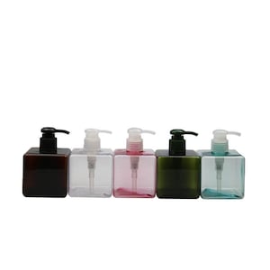 Refillable pump bottle