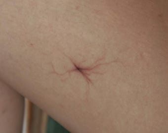 Realistic Veins Temp Tattoo | 4 Types | Hulu Disney Netflix | Custom Available | SFX Film TV Halloween