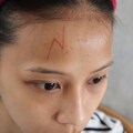 Lightning Forehead Scar Tattoo 1.9x4.5cm | Hulu Disney Netflix | Custom Available | SFX Halloween Cosplay product logo