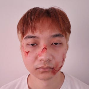 SFX Facial Scarring Silicone Prosthetics | Film Make-Up | Halloween Accessory | Halloween costume | Festival Halloween | by DESIRED FX