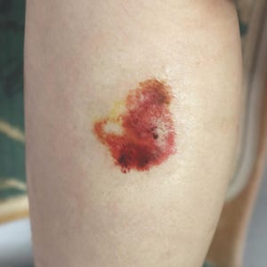 Fake Graze Bruise SFX Temporary Tattoo | Halloween Accessory | Halloween Pranks| Scarry Cosplay | Sfx Makeup | Costume Party | by DESIRED FX