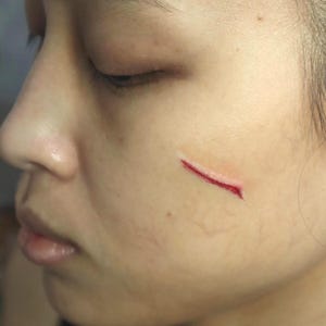 SFX Facial Scarring Silicone Prosthetics | Film Make-Up | Halloween Accessory | Halloween costume | Festival Halloween | by DESIRED FX