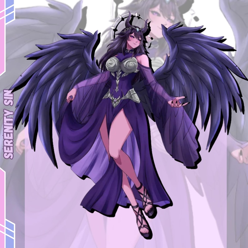 Custom Anime PFP VTuber | OC Avatar | Twitch ,Discord,YouTube Profile picture Full body