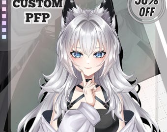 Custom Anime Profile Picture | Discord Avatar | Furry & OC PFP Commission