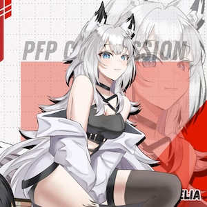 Custom Anime PFP VTuber | OC Avatar | Twitch ,Discord,YouTube Profile picture image 1