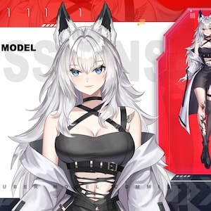 CUSTOM VTUBER model male or female | live2d model | vtuber design | commercial use | vtuber asset | PFP | live2d vtuber | facerig | Vtuber