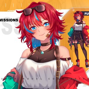 Custom Vtuber, Vtuber Model, Vtuber Character, Vtuber Commission, Rigging, Pngtuber, Vtuber Design, Vtuber Asset, live2d, Vtuber, Live2d Model, Anime Character, Anime Fanart, Hololive, vtuber male or female, live2d vtuber model, character vtuber, pfp