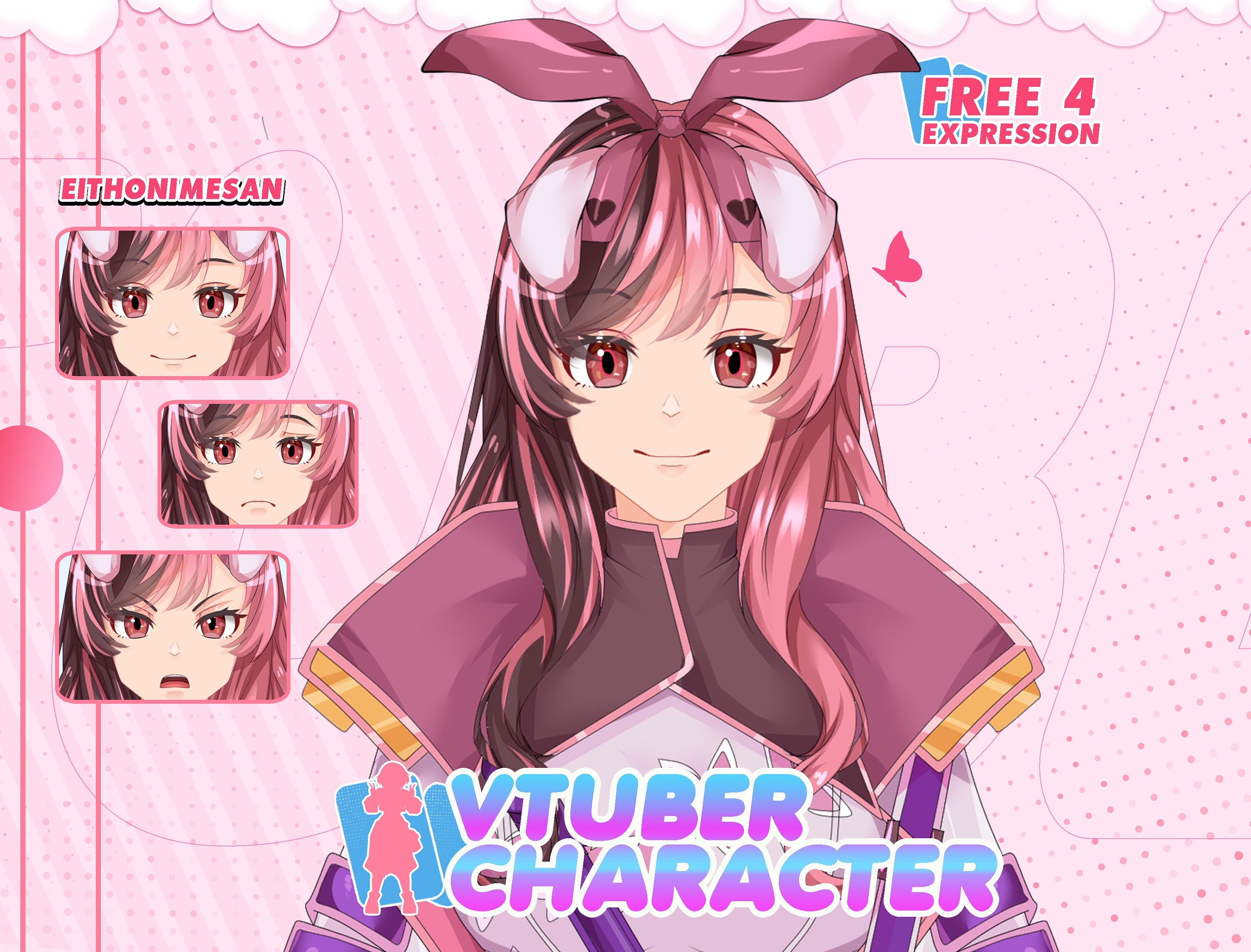 Vtuber Model for Commercial Use Live2d Vtuber Custom Male or Etsy