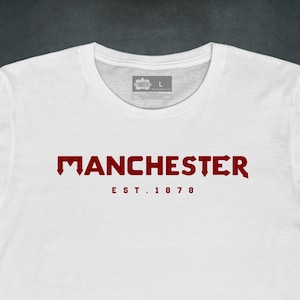 Manchester United FC 1878 | T-Shirt Red Devil Premier League Soccer Fan Gift CR7 Ronaldo