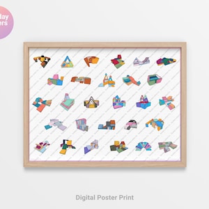 4 + 5 + 6 Nugget Play Couch MEGA Poster