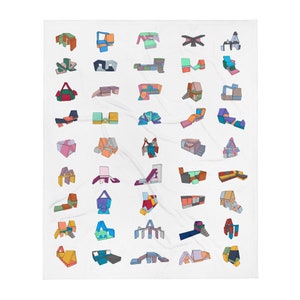 2+3 Play Couch Builds Blanket