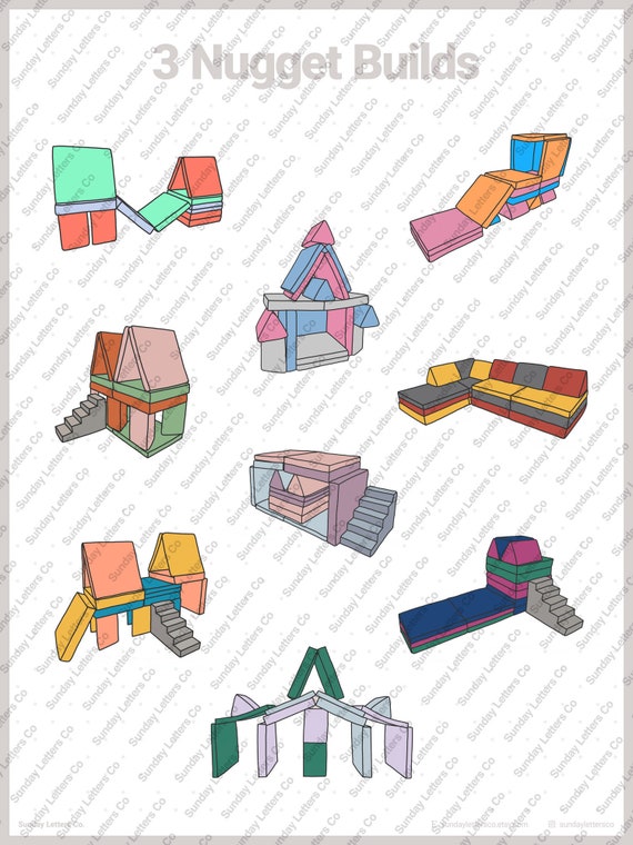 3 Nugget Builds Nugget Couch Ideas Cartel Minimalista Etsy