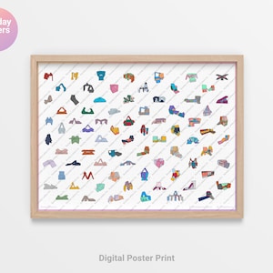 1 + 2 + 3 Nugget Play Couch MEGA Poster