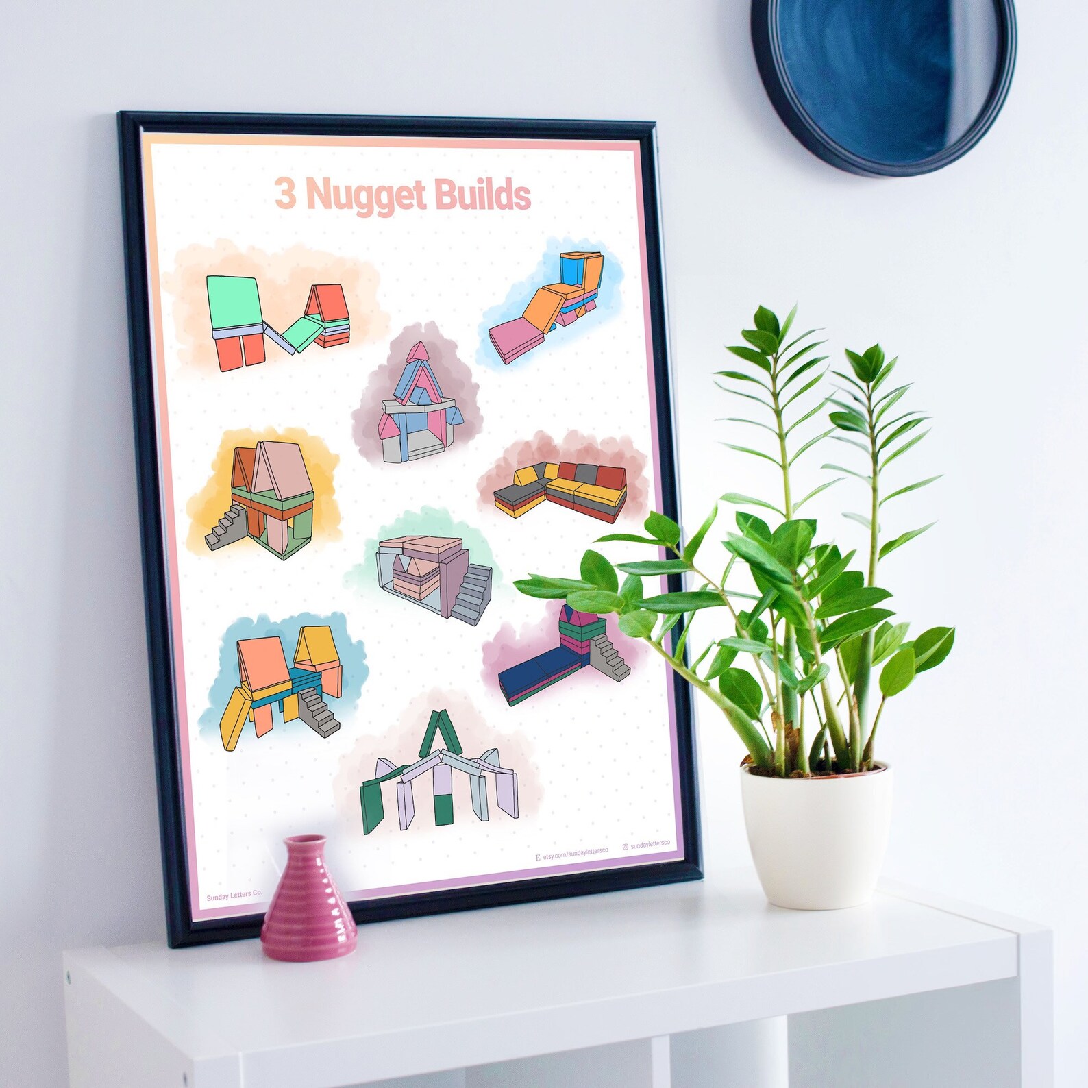 2 Nugget Builds Nugget Couch Ideas Poster Digital Etsy