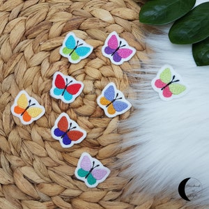 Butterfly, patch, applique, school cone, school enrollment, iron-on patch, iron-on image, patch, for ironing on, for sewing