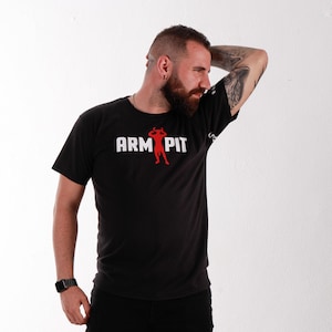 ARMPIT ゲイ フェティッシュウェア Tシャツ（ミノタウロス 脇フェティッシュ デザイン）