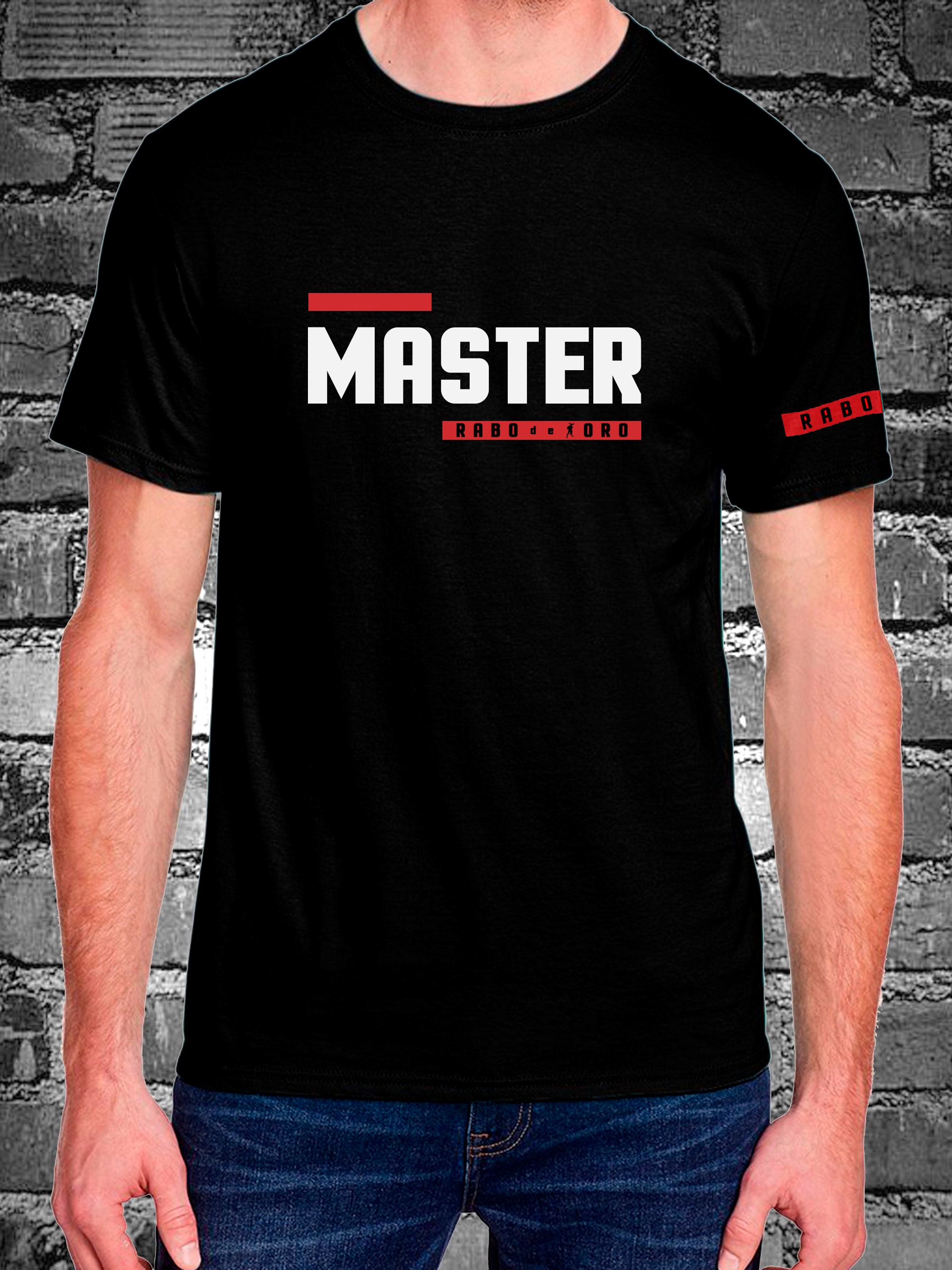 MASTER Gay Men's Fetish Club Black T 