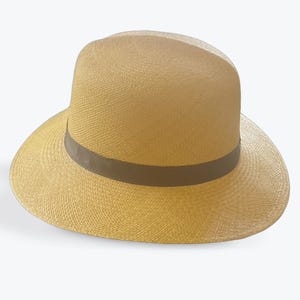 Straw Hat - Packable Panama Hat - Optimo Crown. Made in the U.S.A!