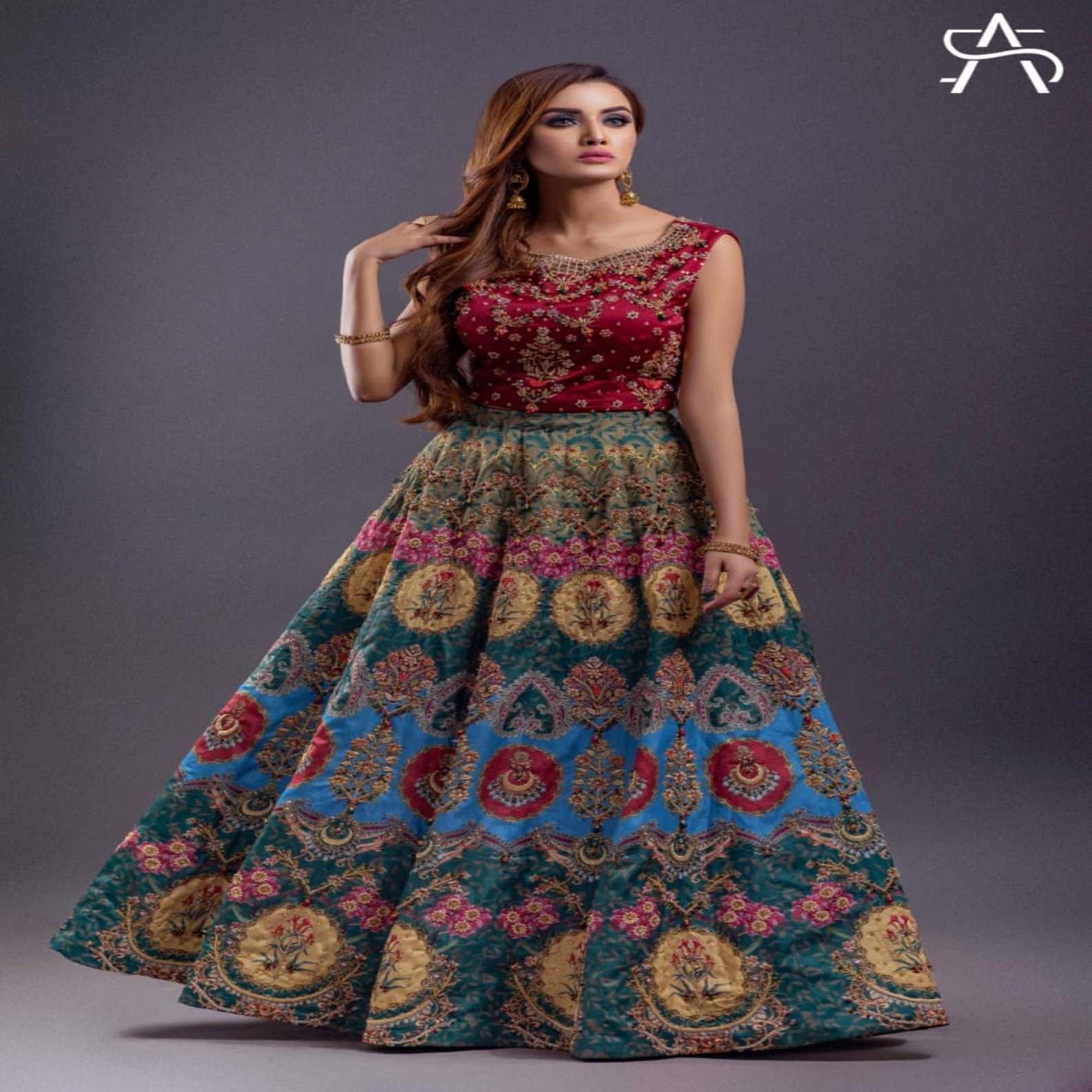 Designer Lehenga Choli for women Bridal Lehenga choli Etsy