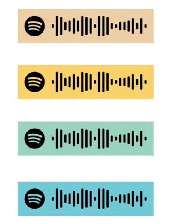 CUSTOM SPOTIFY STICKERS Etsy