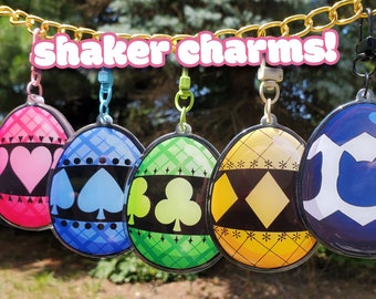 Egg Guardians : Acrylic Shaker Charms