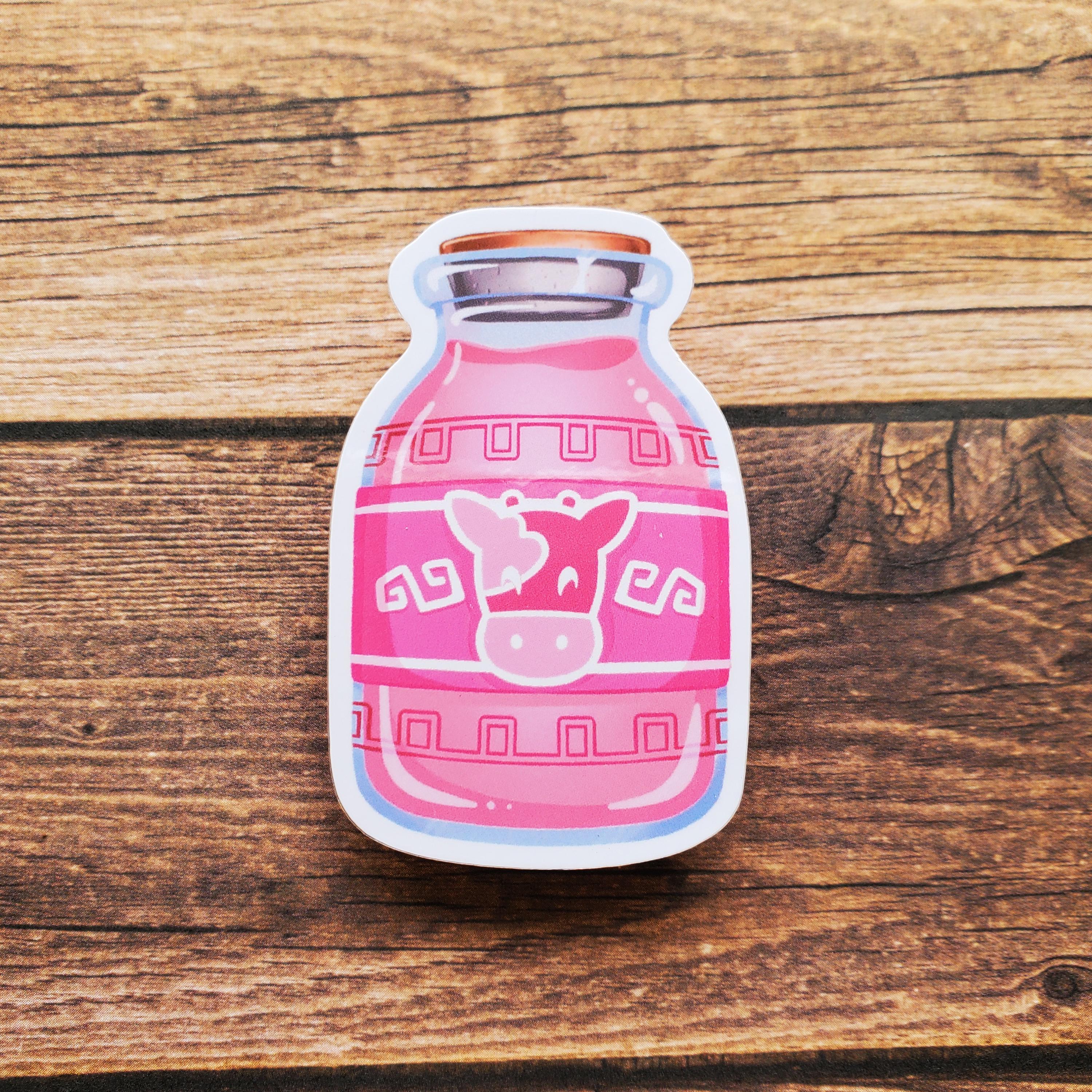 Milk Container Sticker Milk Bottles : Vinyl Stickers - Etsy