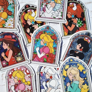 Princess Windows : Vinyl Stickers