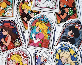 Princess Windows : Vinyl Stickers