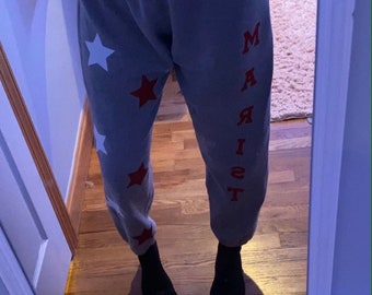 yellow star sweatsuit